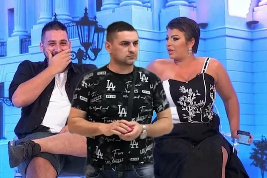 Lazar Čolić Zola, Nenad Macanović Bebica i Miljana Kulić (Foto: Screenshot TV Pink)