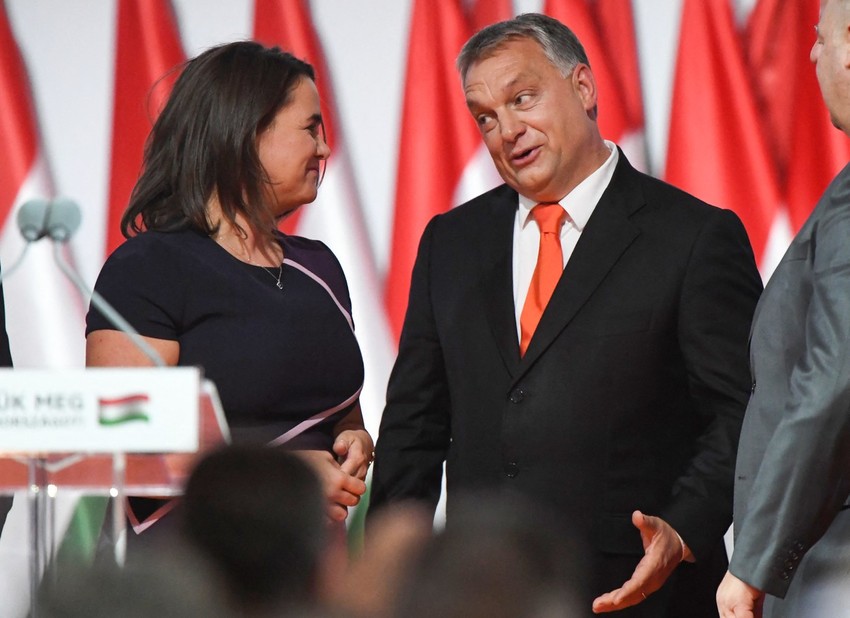 Katalin Novak i Viktor Orban