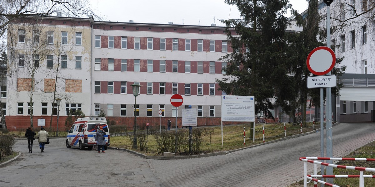 Szpital we Włocławku.