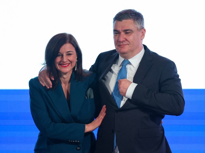 Zoran Milanović sa suprugom Sanjom Milanović Musić