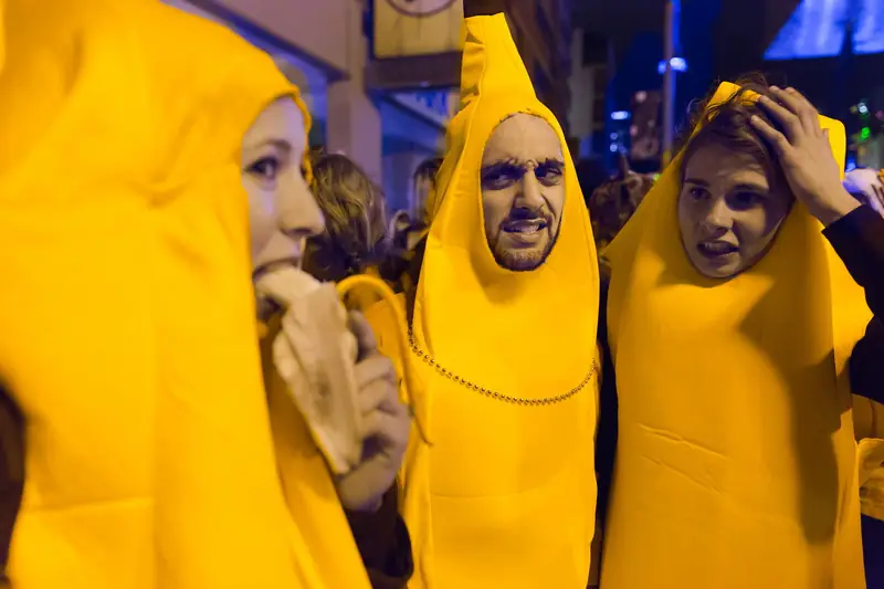 Banan przebranie