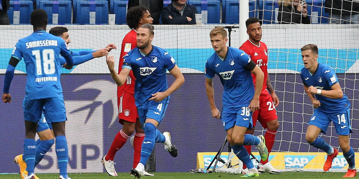 Bayern Monachium przegrał z Hoffenheim 1:4