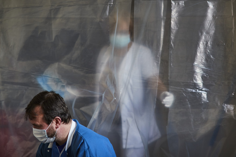 SOR jednego z łódzkich szpitali podczas epidemii koronawirusa (zdjęcie ilustracyjne)