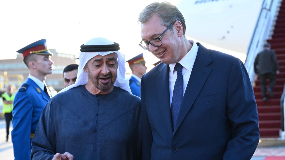 Muhamed Bin Zajed u poseti Beogradu