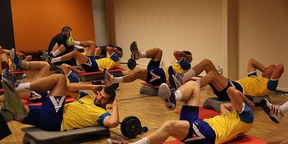 Vive Targi Kielce rozpoczęli treningi w sali fitness