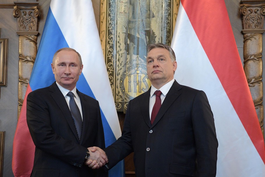 Władimir Putin Viktor Orban