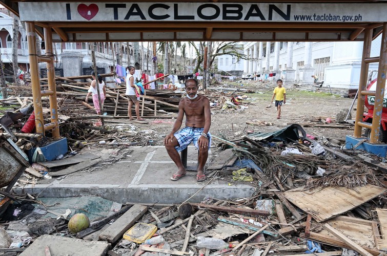 Filipiny po przejściu tajfunu