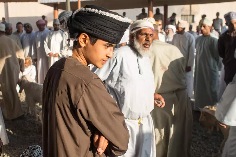Targ w Omanie. Zdj. Iza Rudak