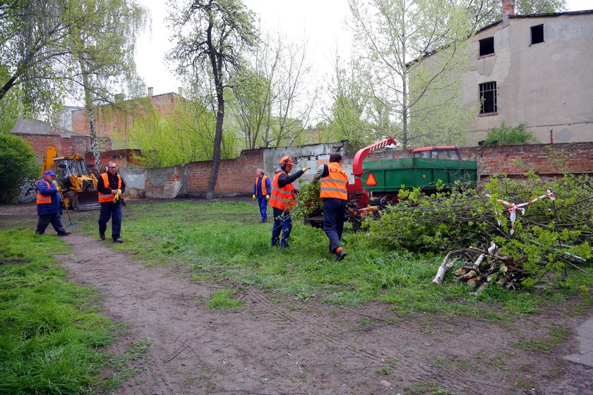 Budowa parku kieszonkowego na Starym Polesiu w Łodzi