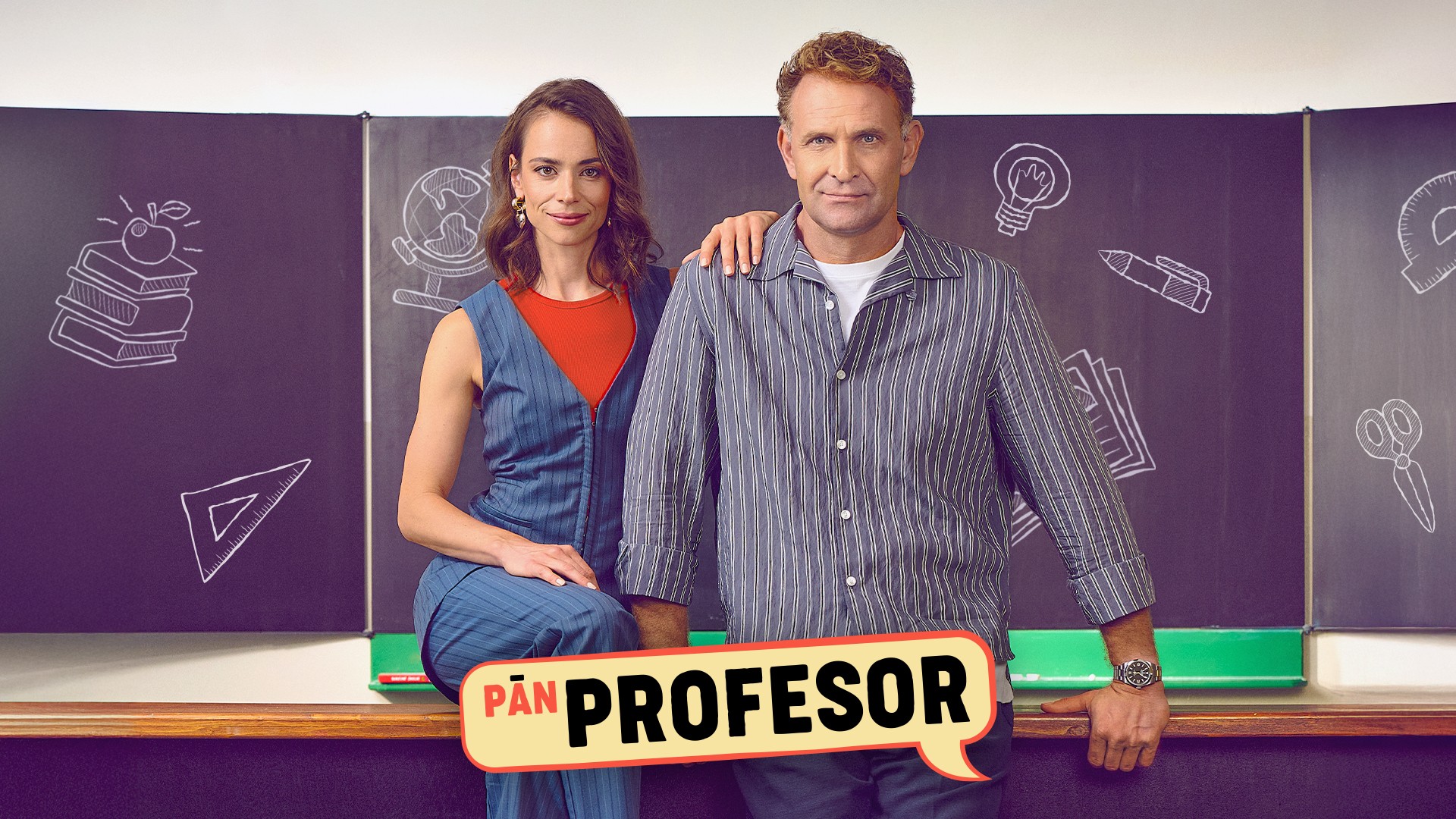 Markizácky seriál Pán profesor. 
