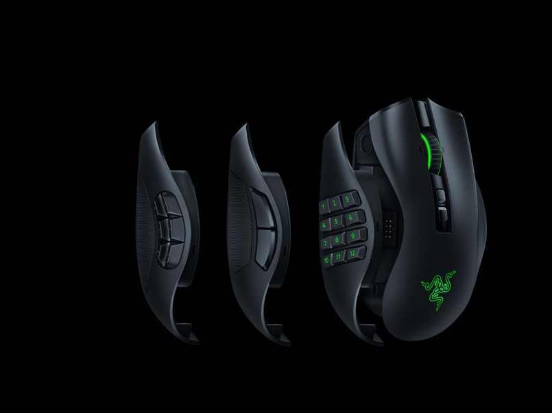 Razer Naga Pro trzy wersje