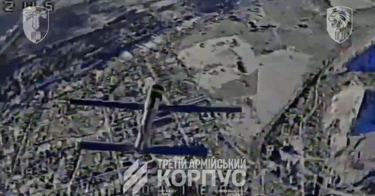 Ukraiński operator zestrzelił amerykański dron! Potem to jeszcze opublikował.