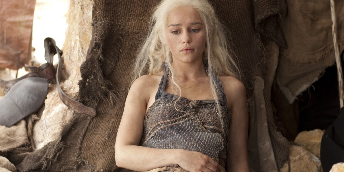 Emilia Clarke jako Daenerys Targaryen