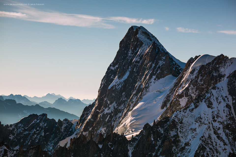 Alpy Francuskie i Aiguille du Midi na pięknych zdjęciach Jakuba Połomskiego