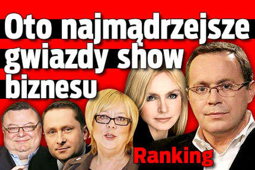 Oto najmądrzejsze gwiazdy show biznesu. Ranking