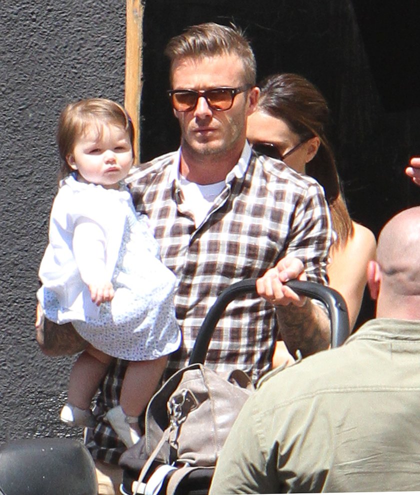 David Beckham z Harper