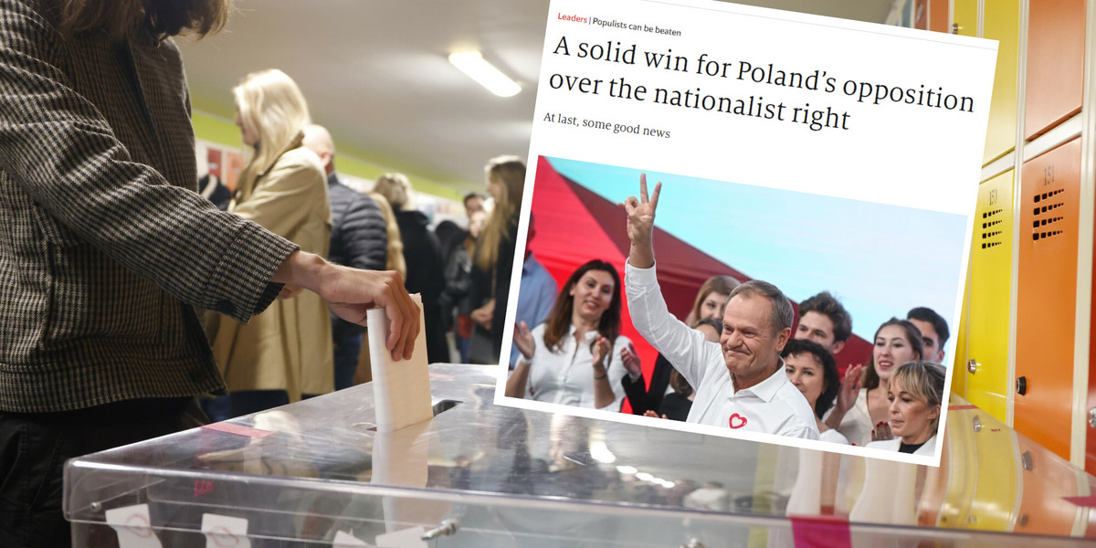 "Economist" chwali wynik wyborów w Polsce