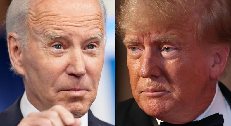 Joe Biden et Donald Trump