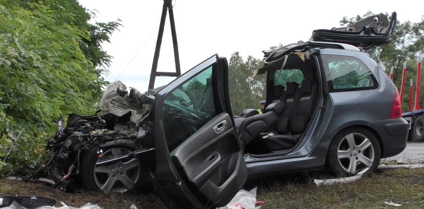 Wypadek na "trasie śmierci". Kierowca nie żyje