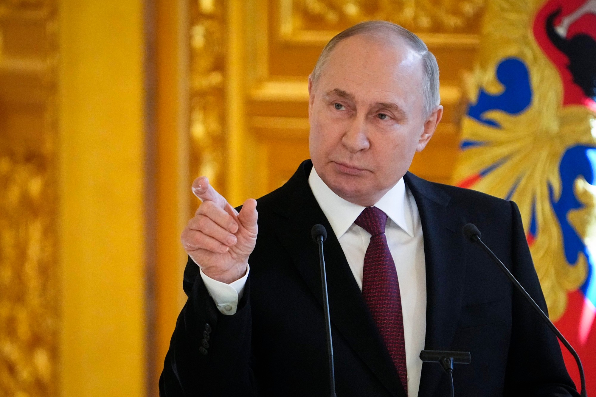 Ruský prezident Vladimir Putin.