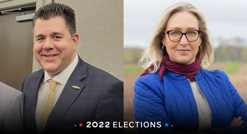 Nick LaLota's campaign; Bridget Fleming's campaign; Insider