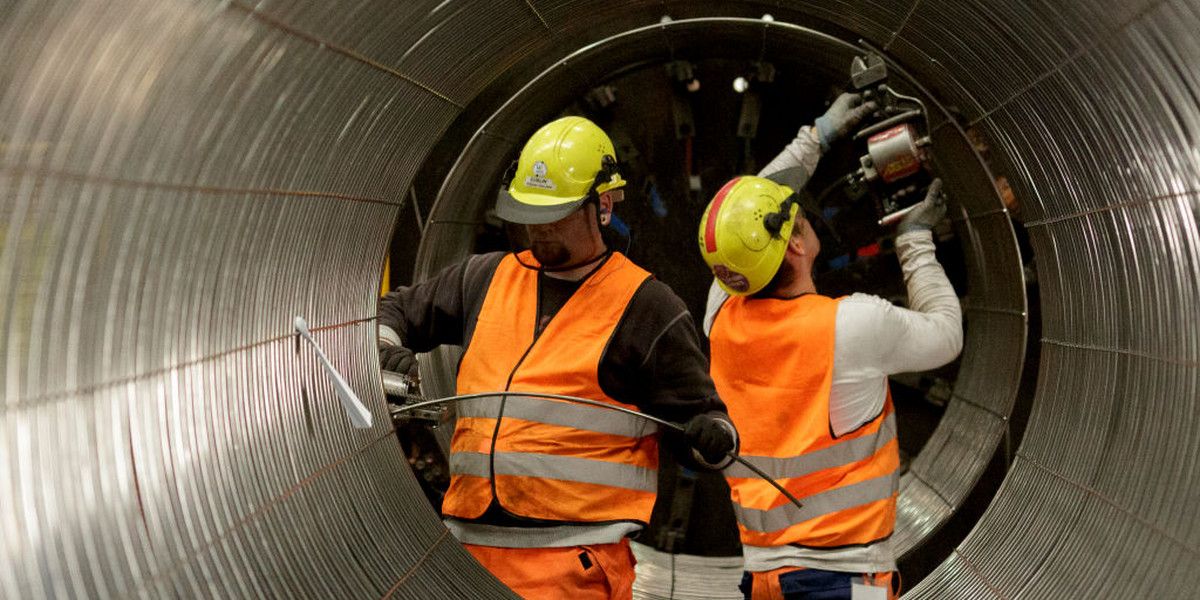Trwają prace nad konstrukcją gazociągu Nord Stream 2