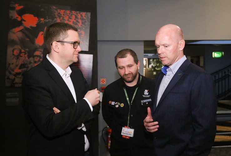 Henning Berg odwiedził Muzeum Powstania Warszawskiego