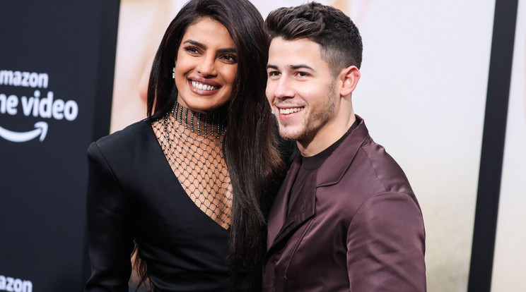 Priyanka Choprának alaposan sikerült meglepnie Nick Jonast /Fotó: Northfoto