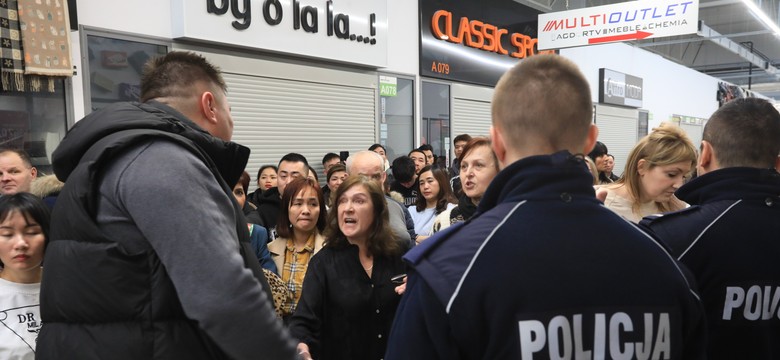 "Wyciągnął łom i zaczął nim wymachiwać". Gorąco na proteście przedsiębiorców