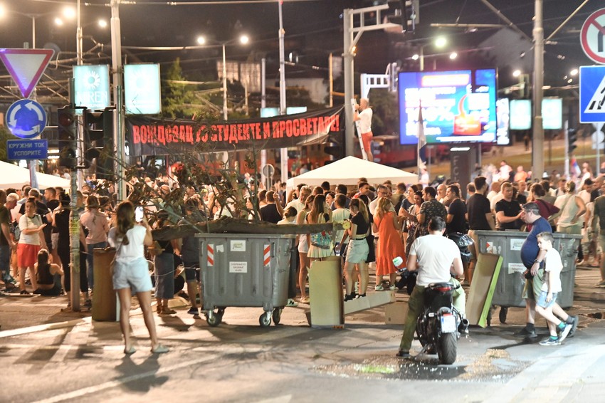 studenti protest blokade autokomanda