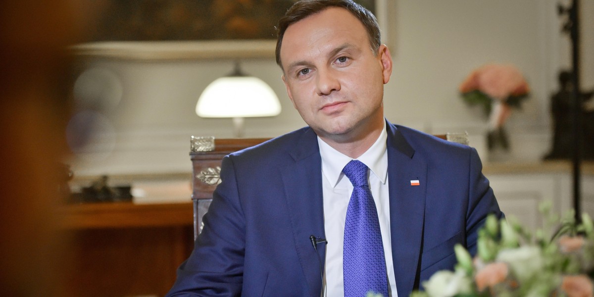 Prezydent Andrzej Duda