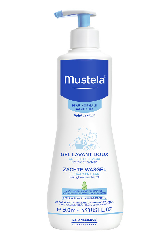 Delikatny żel do mycia - Mustela