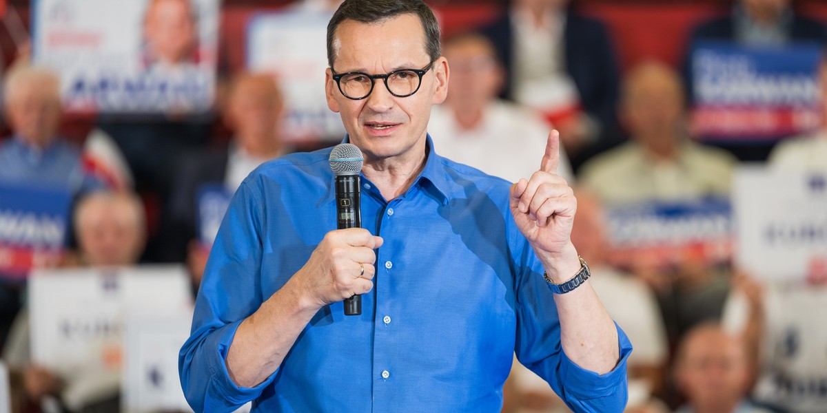 Premier Mateusz Morawiecki