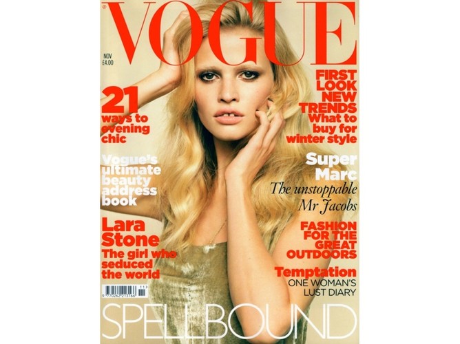 Lara Stone - 7. miejsce w rankingu najlepiej zarabiających modelek świata 2011 magazynu Forbes: zarobiła w ciągu ostatnich 12 miesięcy 4,5 mln dolarów