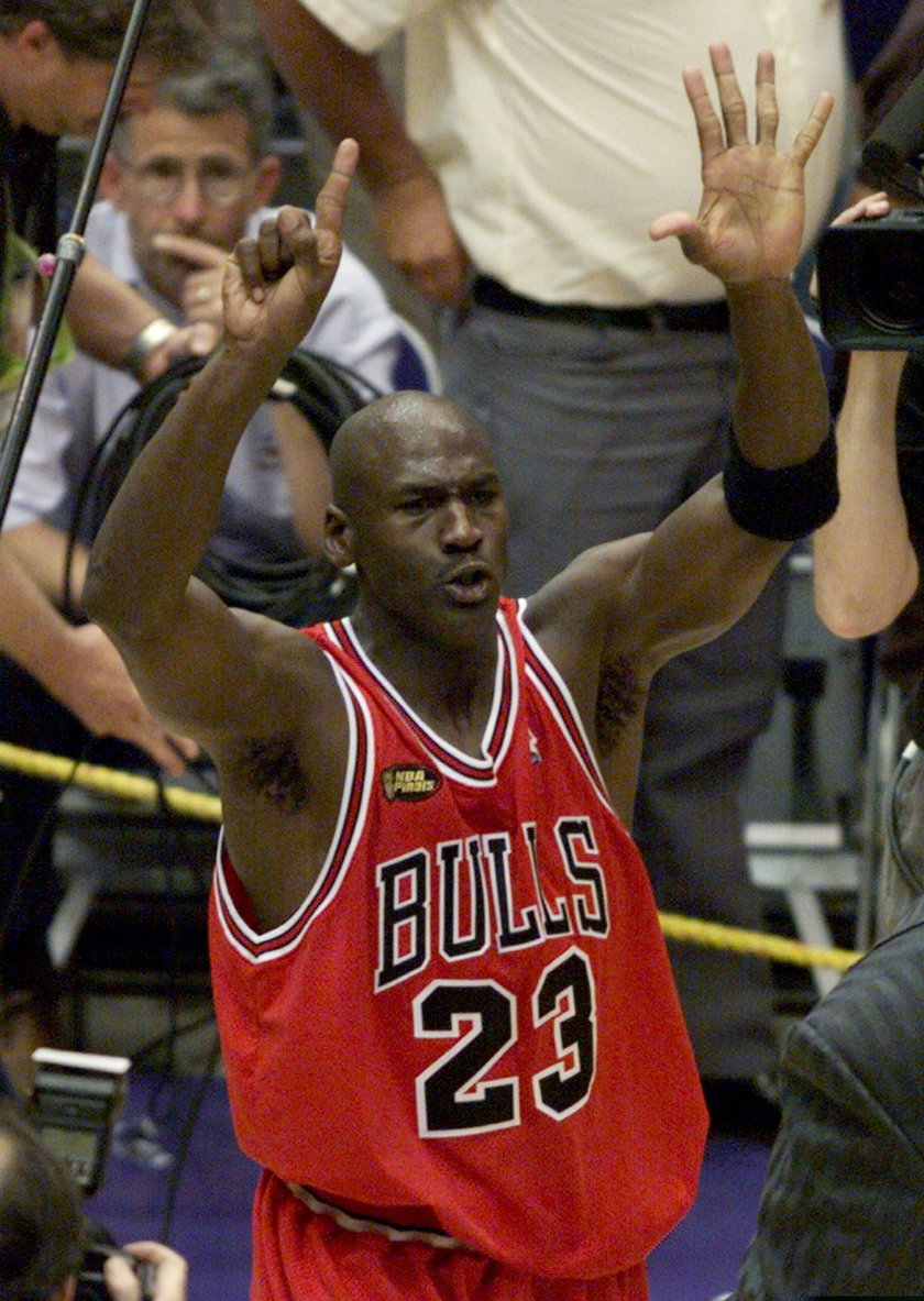 Michael Jordan to najlepszy gracz w historii NBA