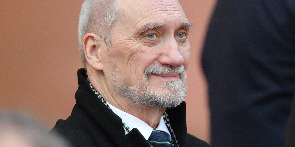 Poseł PiS Antoni Macierewicz.