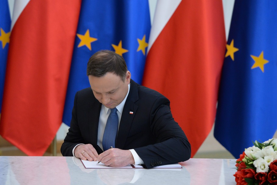 Prezydent Andrzej Duda