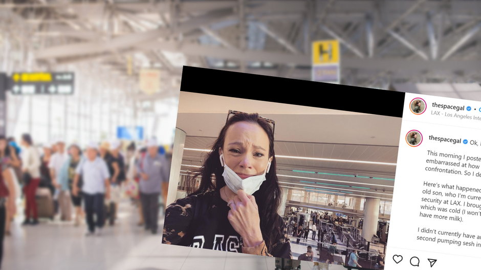 Gwiazda Netflixa przeżyła koszmar na lotnisku. "Czułam się upokorzona" (fot. screen: Instagram/thespacegal)