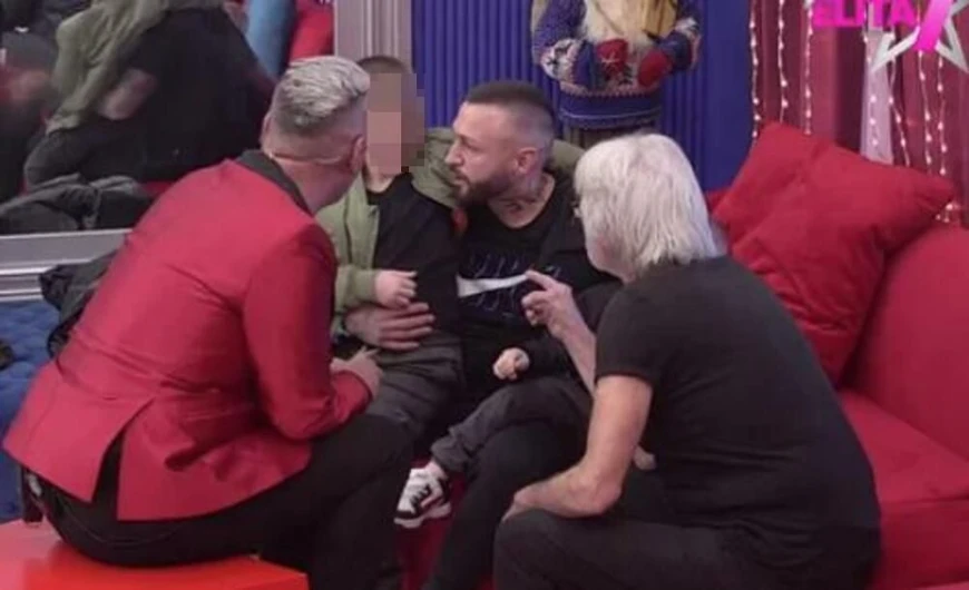 Miona Jovanović, Zoran i Nenad Aleksić Ša (Foto: Screenshot TV Pink)