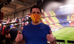 Liga hiszpańska: Barcelona przygotowała maseczki dla swoich fanów
