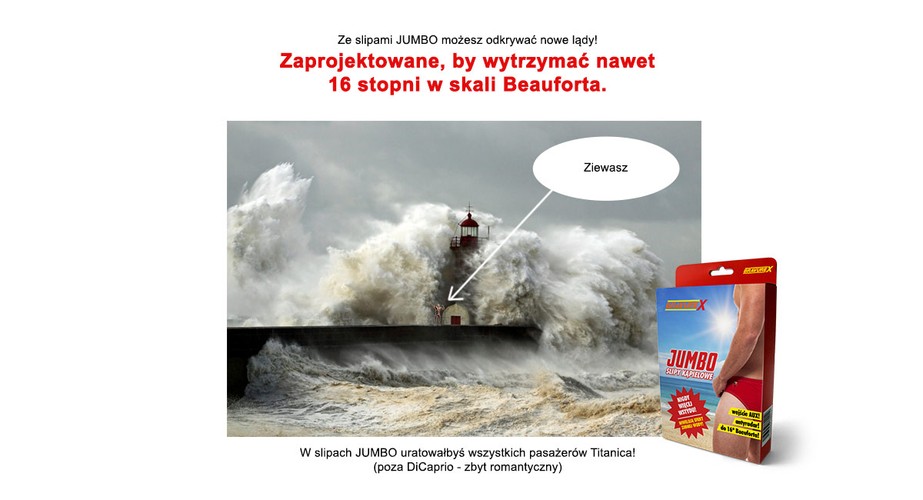 Slipy JUMBO - kampania społeczna