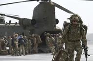 AFGHANISTAN LAST BRITISH TROOPS LEAVE HELMAND PROVINCE