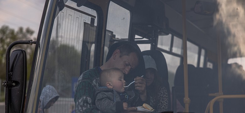 Część ewakuowanych dotarło do Zaporoża. "Gdzieś podziało się 11 autobusów"