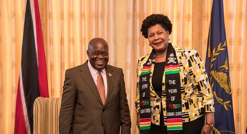 Nana Addo in Trinidad