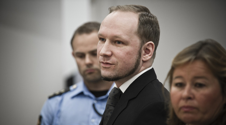 Anders Behring Breivik /Fotó: Northfoto