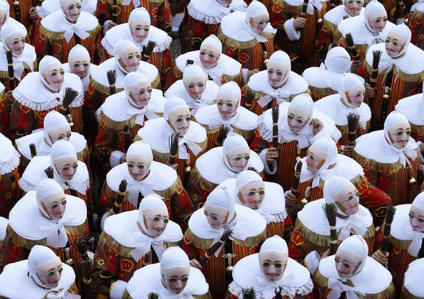 Mardi Gras 'Shrove Tuesday' In Belgium