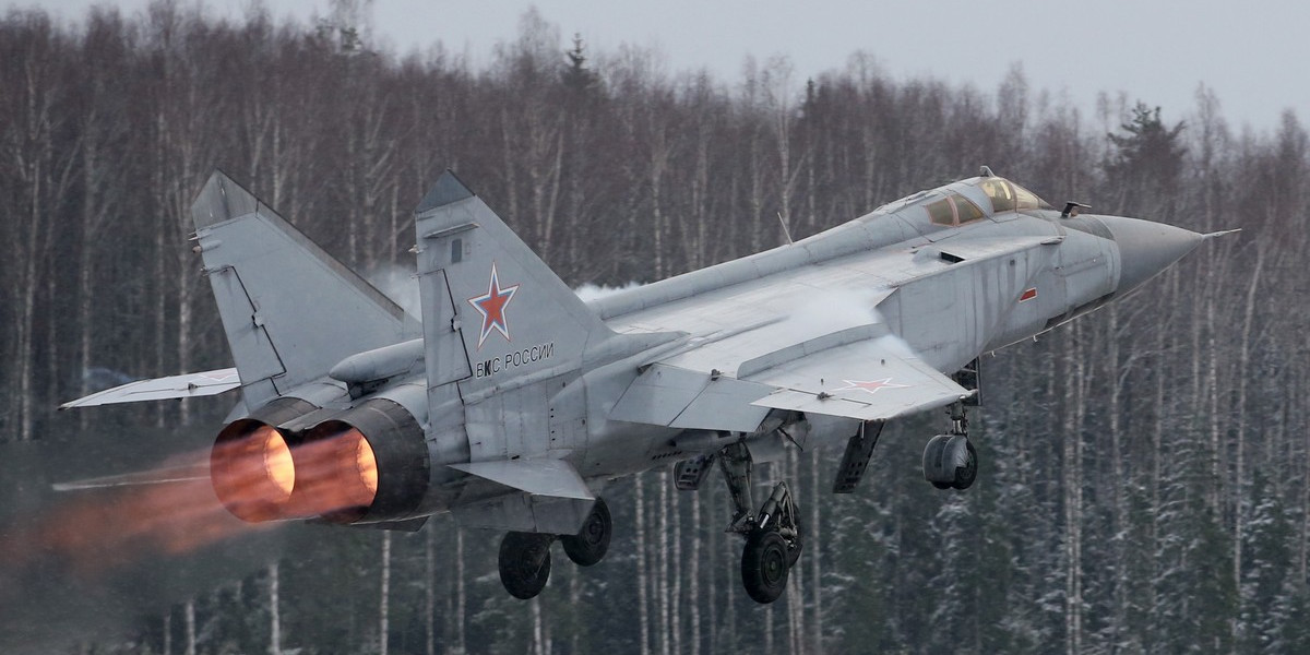 Samolot bojowy rosyjskich sił powietrznych
