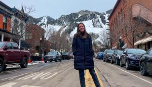 The author in Aspen, Colorado.Monica Humphries/Business Insider