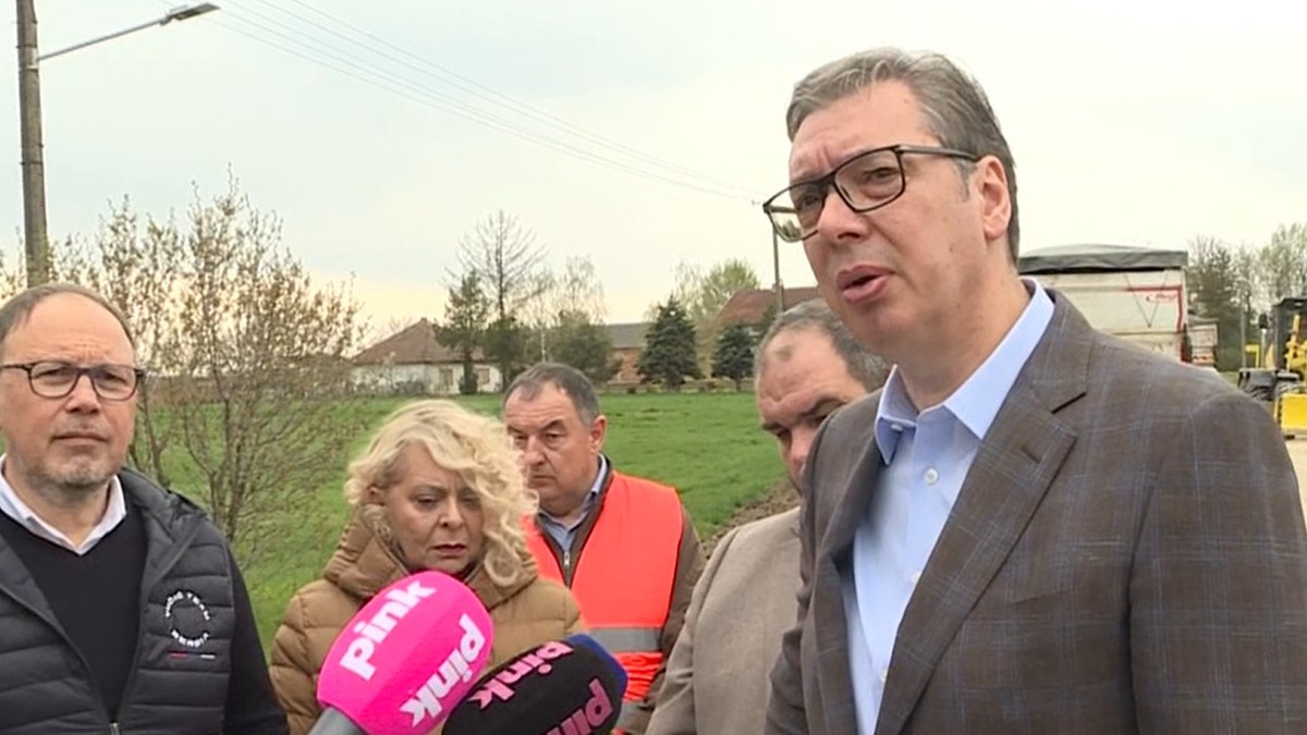 Vučić obilazi radove na deonici puta Kula-Lipar: Evropa i ceo svet će osetiti posledice trenutne krize