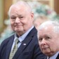 Prezes NBP Adam Glapiński i prezes PiS Jarosław Kaczyński